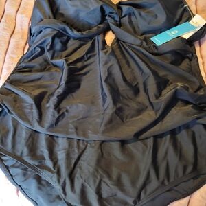 Cupshe Black One-Piece Swimsuit Classic Design